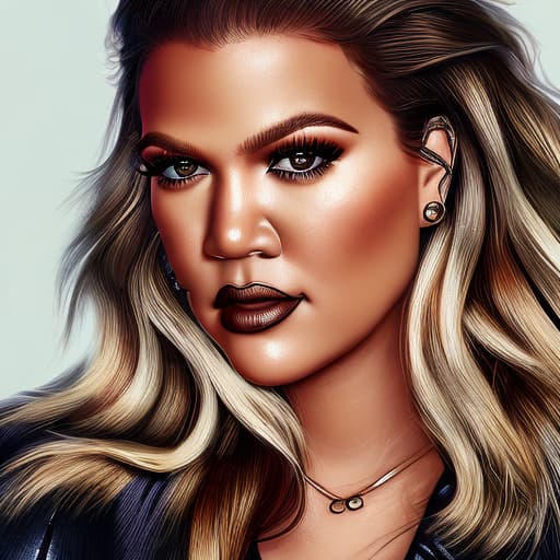 portrait+ style khloe kardashian queer face