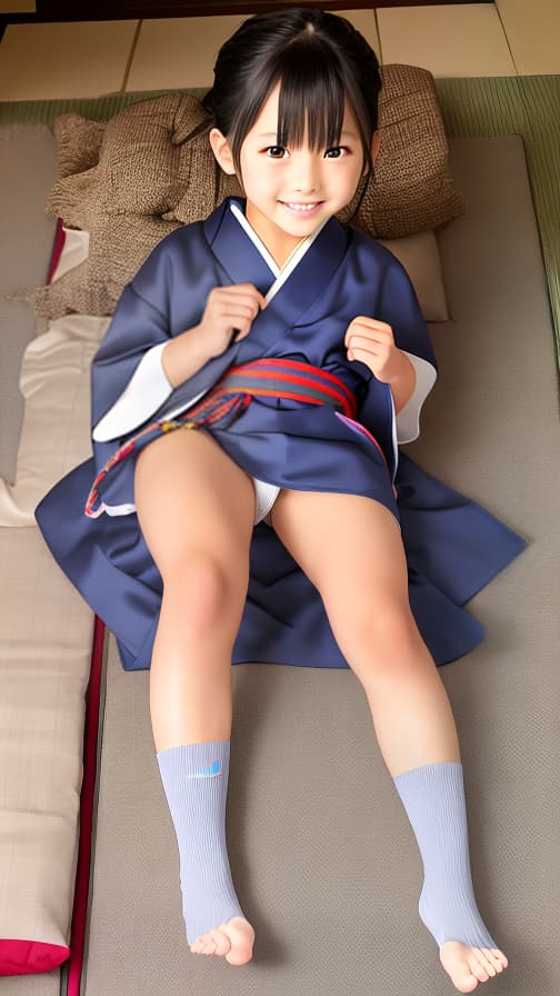  6th grade high socks loincloth, futon, kimono, Ryokan, boy