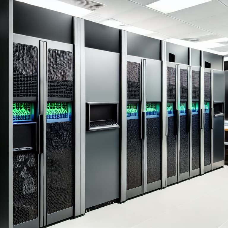  Customized Cloud & Data Center Solution, realistic, professional shot, sharp focus, 8K, insanely detailed, intricate, elegant, intricate office background