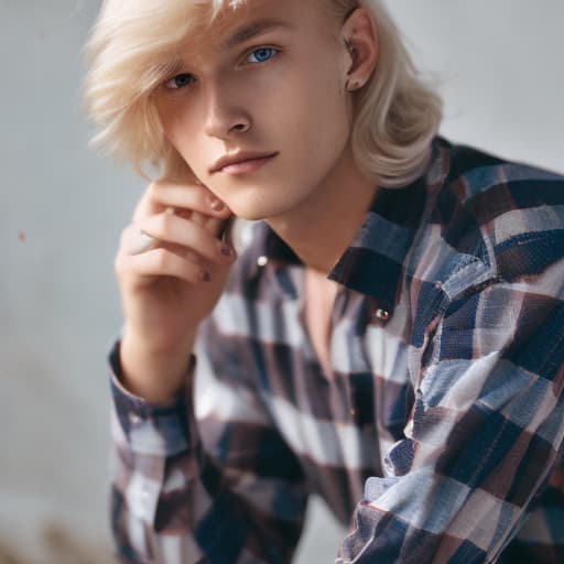 portrait+ style czech homosexual twink blonde very cute dude face