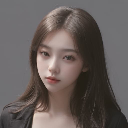  girl, best quality, solo, headshot, simple background