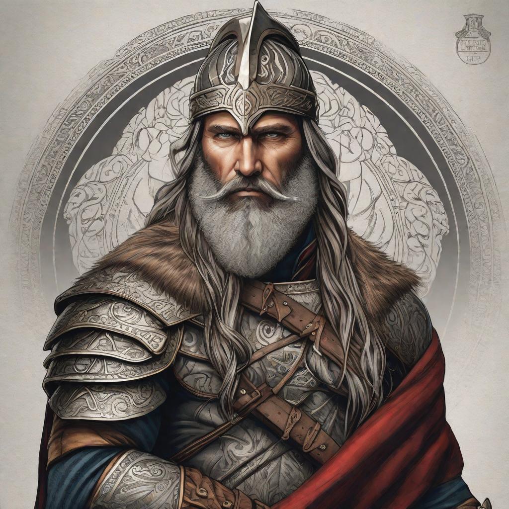  Diseño de un brazo completo temática nórdica Islandia donde se muestra un guerrero vikingo en primer plano al rostro profile perfil con una textura de piel realista armadura caracter rudo y muchos cuervos volando al rededor hyperrealistic, full body, detailed clothing, highly detailed, cinematic lighting, stunningly beautiful, intricate, sharp focus, f/1. 8, 85mm, (centered image composition), (professionally color graded), ((bright soft diffused light)), volumetric fog, trending on instagram, trending on tumblr, HDR 4K, 8K