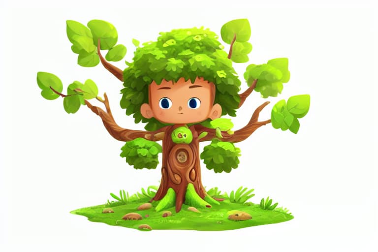  Environment guardian, Tree, whole body