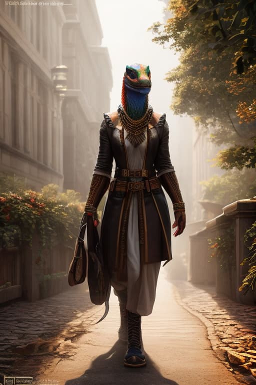  raptor hyperrealistic, full body, detailed clothing, highly detailed, cinematic lighting, stunningly beautiful, intricate, sharp focus, f/1. 8, 85mm, (centered image composition), (professionally color graded), ((bright soft diffused light)), volumetric fog, trending on instagram, trending on tumblr, HDR 4K, 8K