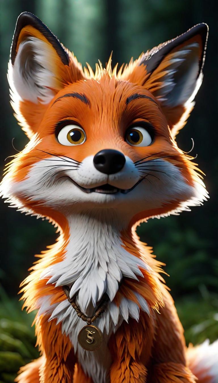  Professional 3D model of furry Fox . Rendered with Octane, the model is highly detailed,dramatic lighting. hyperrealistic, full body, detailed clothing, highly detailed, cinematic lighting, stunningly beautiful, intricate, sharp focus, f/1. 8, 85mm, (centered image composition), (professionally color graded), ((bright soft diffused light)), volumetric fog, trending on instagram, trending on tumblr, HDR 4K, 8K