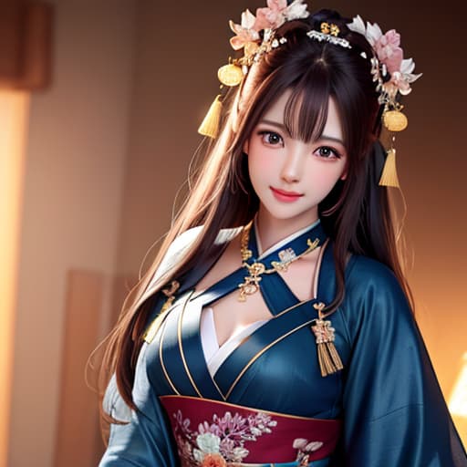  best quality, masterpiece, highres, 1girl,blush,(seductive smile:0.8),star shaped pupils,china hanfu,hair ornament,necklace, jewelry,Beautiful face,upon body, tyndall effect,photorealistic, dark studio, rim lighting, two tone lighting,(high detailed skin:1.2), 8k uhd, dslr, soft lighting, high quality, volumetric lighting, candid, Photograph, high resolution, 4k, 8k, Bokeh hyperrealistic, full body, detailed clothing, highly detailed, cinematic lighting, stunningly beautiful, intricate, sharp focus, f/1. 8, 85mm, (centered image composition), (professionally color graded), ((bright soft diffused light)), volumetric fog, trending on instagram, trending on tumblr, HDR 4K, 8K