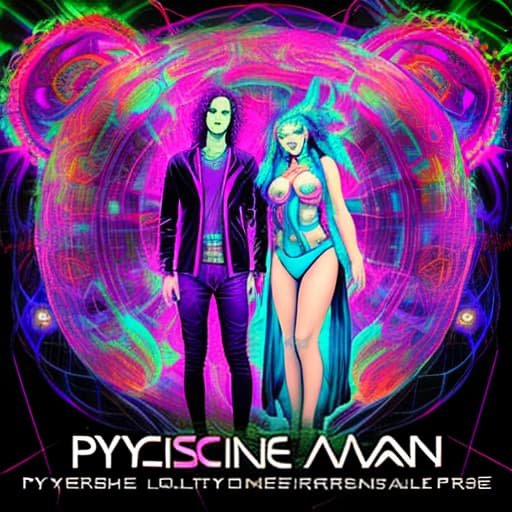  psytrance woman and man