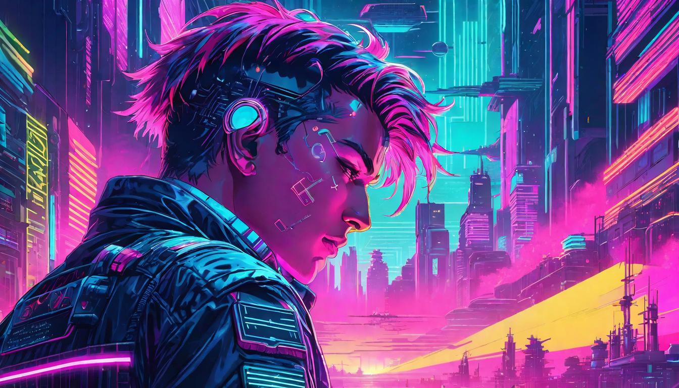  vaporwave,cyberpunk game style emotional embrace, cosmic energy flows, person in pain comforted, healing light, comforting colorseon, dystopian, futuristic, digital, vibrant, detailed, high contrast, reminiscent of cyberpunk genre video games,retro aesthetic, cyberpunk, vibrant, neon colors, vintage 80s and 90s style, highly detailed