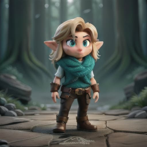  link hyperrealistic, full body, detailed clothing, highly detailed, cinematic lighting, stunningly beautiful, intricate, sharp focus, f/1. 8, 85mm, (centered image composition), (professionally color graded), ((bright soft diffused light)), volumetric fog, trending on instagram, trending on tumblr, HDR 4K, 8K