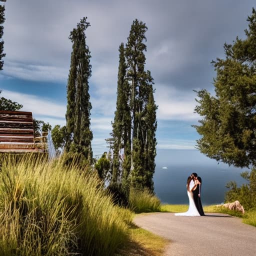  A woman with long hair and a black jacket is looking at 😢 the camera. hyperrealistic, full body, detailed clothing, highly detailed, cinematic lighting, stunningly beautiful, intricate, sharp focus, f/1. 8, 85mm, (centered image composition), (professionally color graded), ((bright soft diffused light)), volumetric fog, trending on instagram, trending on tumblr, HDR 4K, 8K