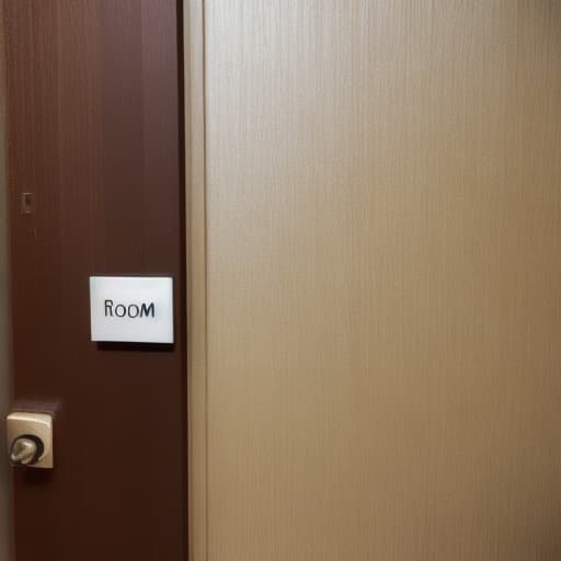  Hotel Door Room Number