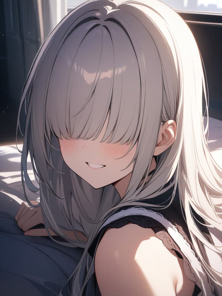  ultra detailed:1.2masterpiece:1.2,best quality,masterpiece,bestquality,hdr:1.1,8k:1.1,very cute girl:1.3,(hair over eyes:1.4),smile, masterpiece, best quality,8k,ultra detailed,high resolution,an extremely delicate and beautiful,hyper detail