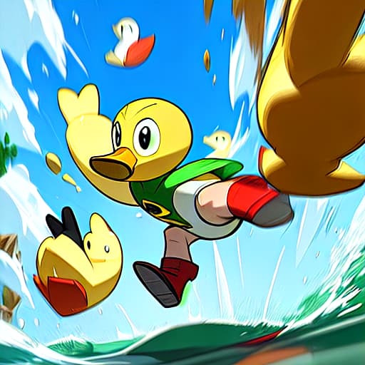  "Marvel hero duck clumsy."