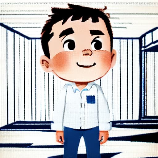  (best quality:1.5),(realistic:1.0), 1boy, white shirt, blue jeans, in the cabin, dim light