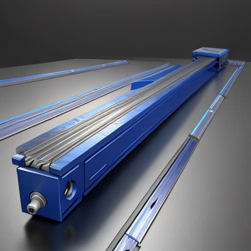  Iron core plate type linear motor ，