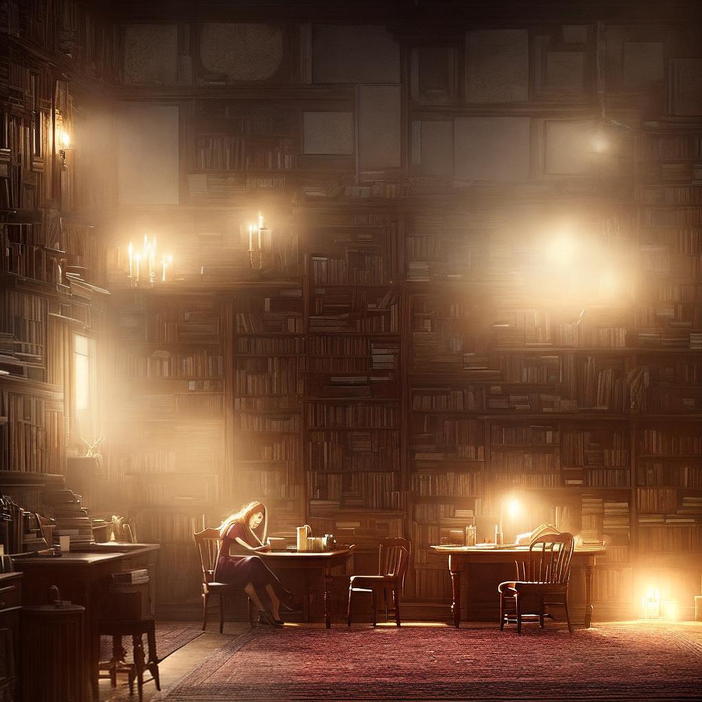  A masterpiece of high detailed, ultra-detailed, and best quality in 8k resolution. This artwork showcases a girl sitting in a classroom. The main elements of this dark, bloody watercolor-style scene include a ((wooden desk)), ((lit candles)), and an early large-scale wireless radio. hyperrealistic, full body, detailed clothing, highly detailed, cinematic lighting, stunningly beautiful, intricate, sharp focus, f/1. 8, 85mm, (centered image composition), (professionally color graded), ((bright soft diffused light)), volumetric fog, trending on instagram, trending on tumblr, HDR 4K, 8K