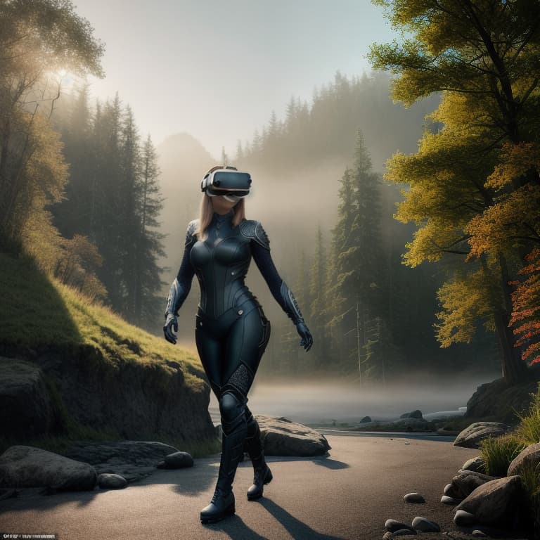  landscape Vr/46 hyperrealistic, full body, detailed clothing, highly detailed, cinematic lighting, stunningly beautiful, intricate, sharp focus, f/1. 8, 85mm, (centered image composition), (professionally color graded), ((bright soft diffused light)), volumetric fog, trending on instagram, trending on tumblr, HDR 4K, 8K