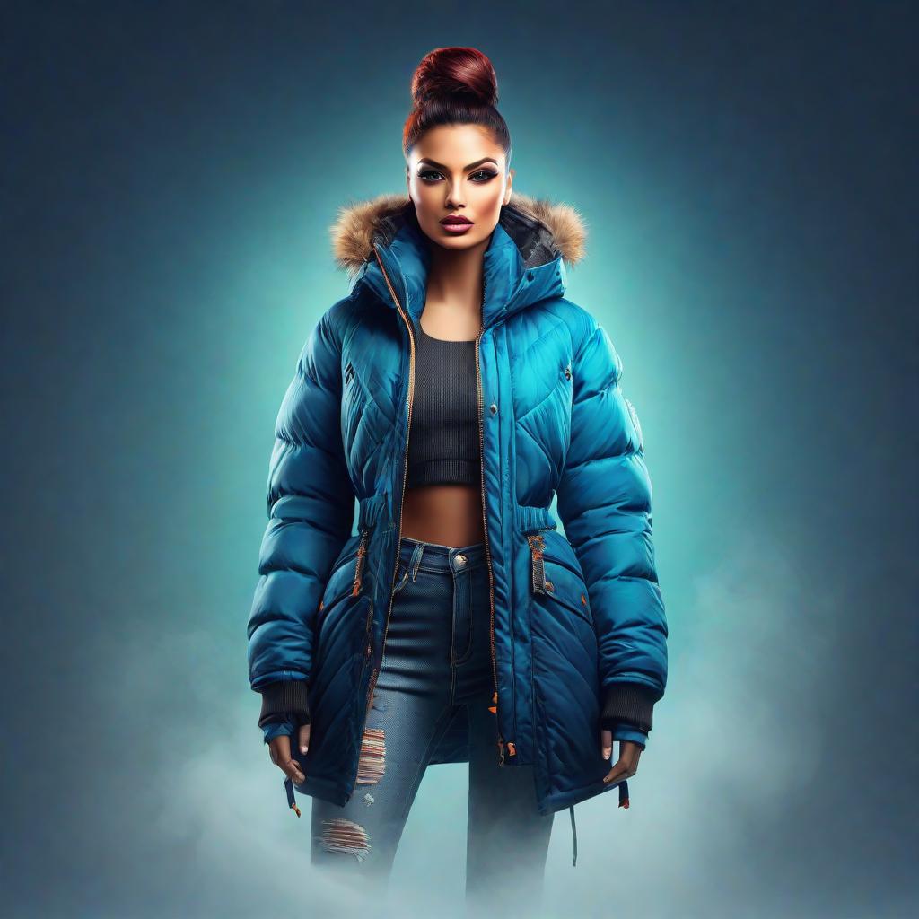 icon vector graphics, Fashion and Apparel, Vibrant style hyperrealistic, full body, detailed clothing, highly detailed, cinematic lighting, stunningly beautiful, intricate, sharp focus, f/1. 8, 85mm, (centered image composition), (professionally color graded), ((bright soft diffused light)), volumetric fog, trending on instagram, trending on tumblr, HDR 4K, 8K