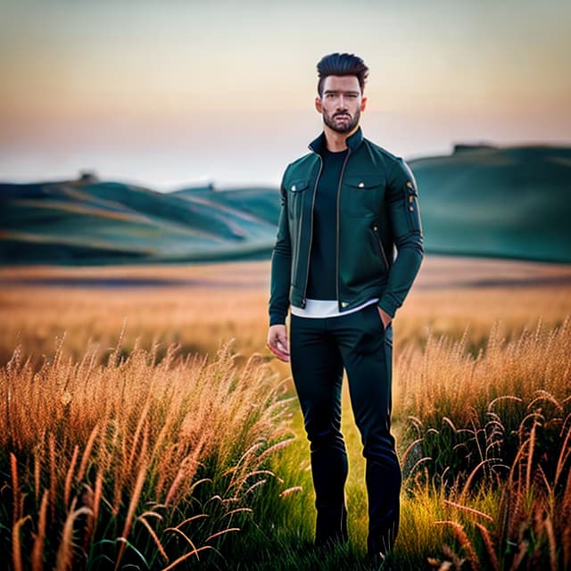  Reality, portrait, beauty, boy, vast grassland, whole body photo hyperrealistic, full body, detailed clothing, highly detailed, cinematic lighting, stunningly beautiful, intricate, sharp focus, f/1. 8, 85mm, (centered image composition), (professionally color graded), ((bright soft diffused light)), volumetric fog, trending on instagram, trending on tumblr, HDR 4K, 8K