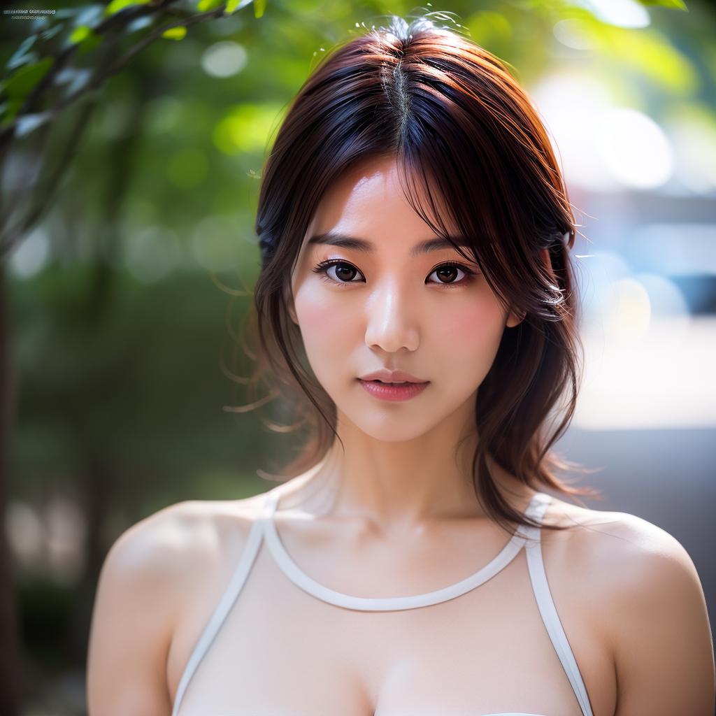  (masterpiece:1.3), (8k, photorealistic,photo, best quality: 1.4), (Japanese woman wearing clothes:),(realistic face), realistic eyes, (realistic skin), beautiful skin, (perfect body:1.3), (detailed body:1.2), hyperrealistic, full body, detailed clothing, highly detailed, cinematic lighting, stunningly beautiful, intricate, sharp focus, f/1. 8, 85mm, (centered image composition), (professionally color graded), ((bright soft diffused light)), volumetric fog, trending on instagram, trending on tumblr, HDR 4K, 8K