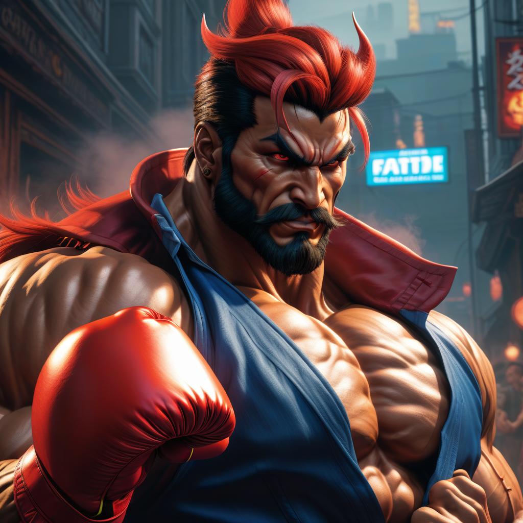  Street Fighter style The devil with a can of gasoline drawn by a pencil. . vibrant, dynamic, arcade, 2D fighting game, highly detailed, reminiscent of Street Fighter series hyperrealistic, full body, detailed clothing, highly detailed, cinematic lighting, stunningly beautiful, intricate, sharp focus, f/1. 8, 85mm, (centered image composition), (professionally color graded), ((bright soft diffused light)), volumetric fog, trending on instagram, trending on tumblr, HDR 4K, 8K