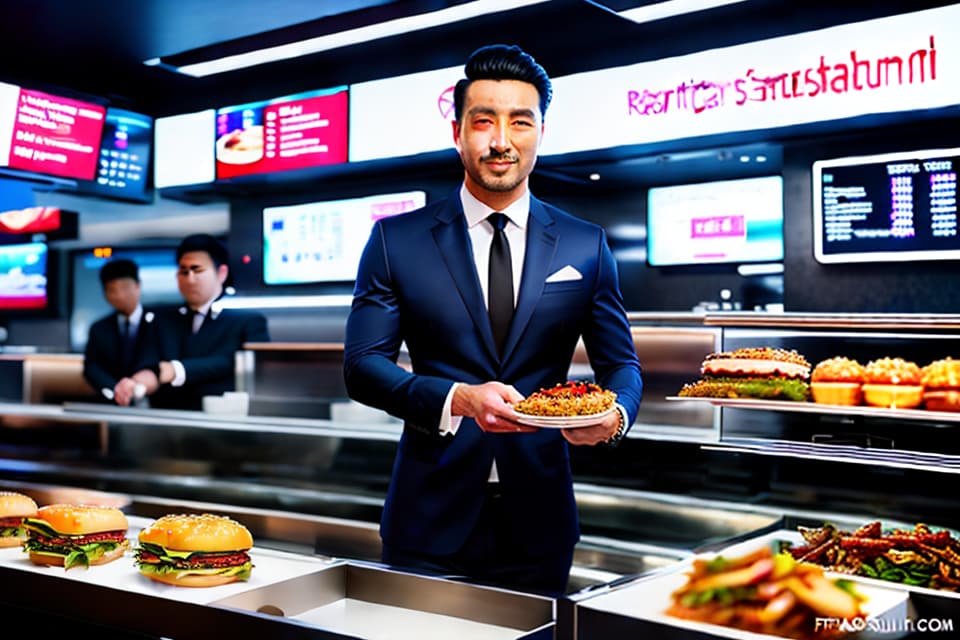  Reality, portrait, helpful, dignified, fast food restaurant owner, Oriental Pearl Tower, sports watch, portrait hyperrealistic, full body, detailed clothing, highly detailed, cinematic lighting, stunningly beautiful, intricate, sharp focus, f/1. 8, 85mm, (centered image composition), (professionally color graded), ((bright soft diffused light)), volumetric fog, trending on instagram, trending on tumblr, HDR 4K, 8K