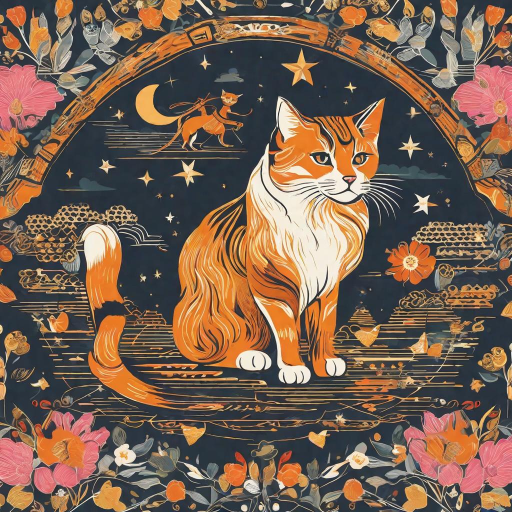  masterpiece, best quality, sagittarius cat