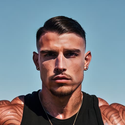 portrait+ style joey swoll queer face