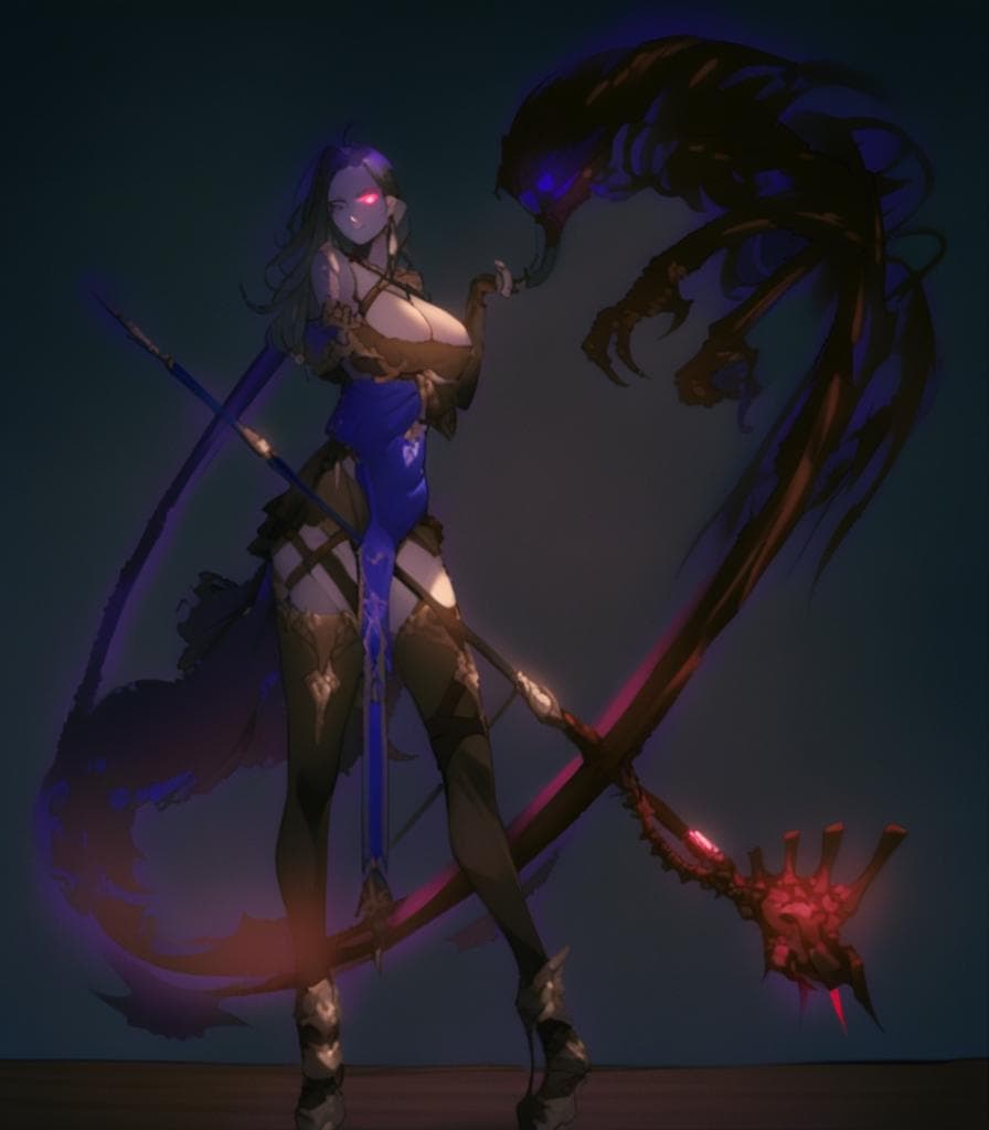 masterpiece, high quality, perfect lighting, perfect face, woman elf sorcerer, sexy, powerful