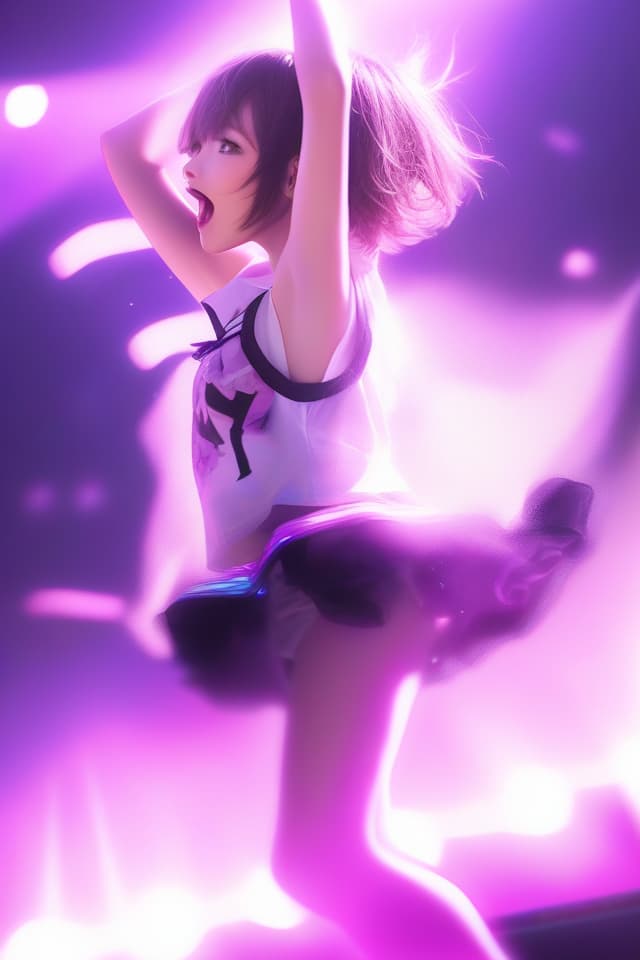  absurdres,highres,superlative,texture,contrast,top quality,masterpiece, [dynamic lightning,lens flare,motion blah],light particle,(pastel pink thema),(madeon,dance stage) BREAK solo,,kawaii,[smile,surprise,shocked,sumg],skinny,cute lip,large s,huge ,(idol costume,frilled ),sleeveless,barestomach,short boots,dynamic posing,(sweat,sweat splash),