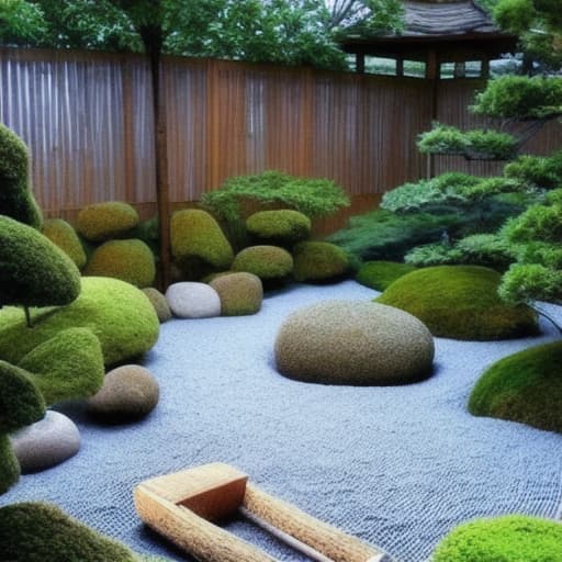  Imagine a super relaxing zen garden