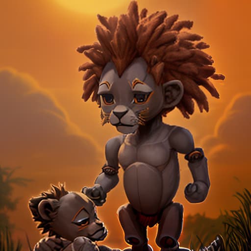  anthside view humanoid anthropomorphic anthro infant lion king kou infant humanoid about old humanoid like humanoid and arms small like body humanoid arms and and full b