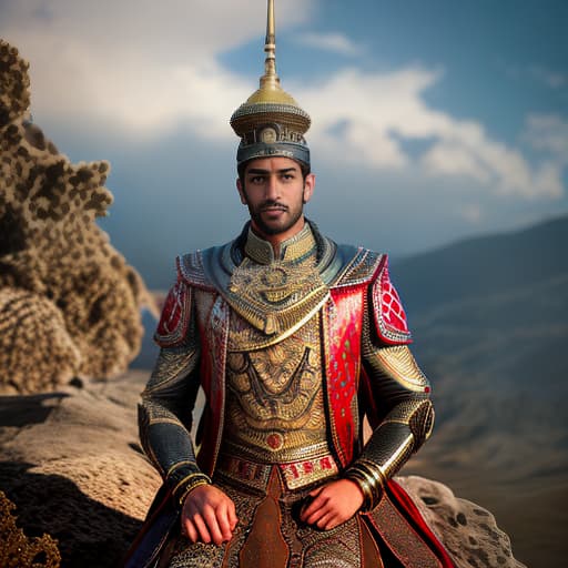 redshift style Men Samarqand shahrida tugʻilganman. hyperrealistic, full body, detailed clothing, highly detailed, cinematic lighting, stunningly beautiful, intricate, sharp focus, f/1. 8, 85mm, (centered image composition), (professionally color graded), ((bright soft diffused light)), volumetric fog, trending on instagram, trending on tumblr, HDR 4K, 8K