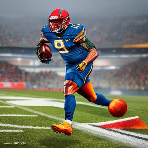  efootball hyperrealistic, full body, detailed clothing, highly detailed, cinematic lighting, stunningly beautiful, intricate, sharp focus, f/1. 8, 85mm, (centered image composition), (professionally color graded), ((bright soft diffused light)), volumetric fog, trending on instagram, trending on tumblr, HDR 4K, 8K