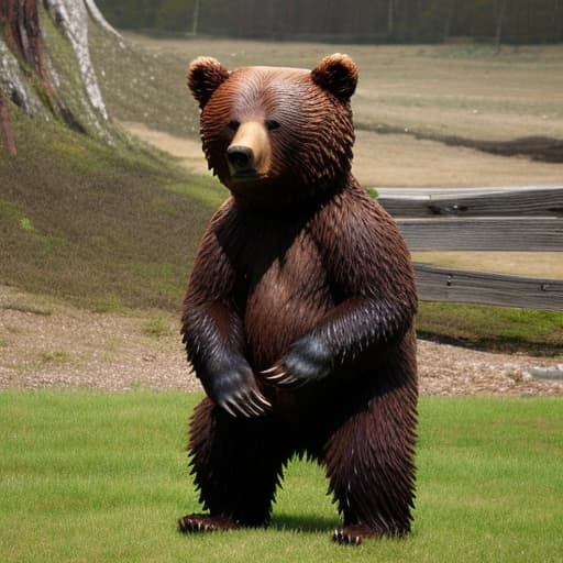  Bear standing up