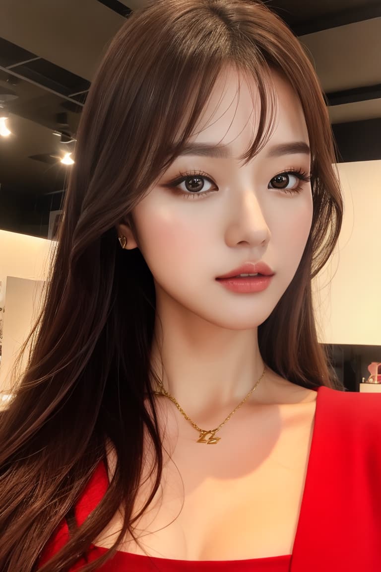 (masterpiece:1.3), (8k, photorealistic, RAW photo, best quality: 1.4), (realistic face), realistic eyes, (realistic skin), beautiful skin, (perfect body:1.3), (detailed body:1.2), ((((masterpiece)))), best quality, very_high_resolution, ultra-detailed, in-frame, beautiful, stunning, resemblance to Natsuko Tatsumi, high cheekbones, elegant, glamorous, flawless complexion, alluring, sultry, seductive, mesmerizing eyes, doll-like, enchanting, fashionable, trendy, stylish, confident, sophisticated, poised, professional boutique employee, ultra high res, ultra realistic, highly detailed, soft lightning, golden ratio