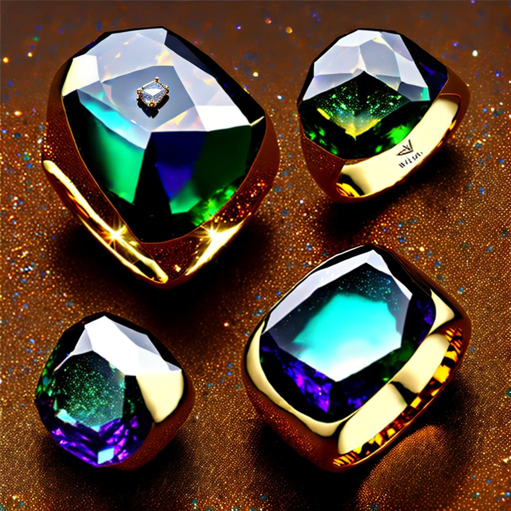 estilovintedois Universe in a diamond sparkling fantastic gemstone with the word eratostone on it