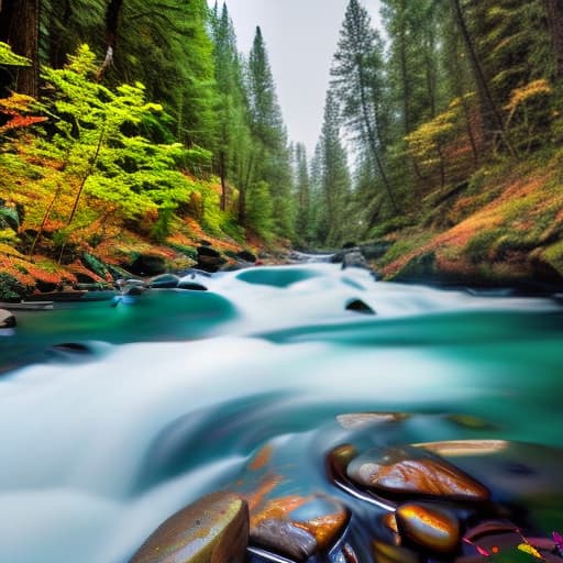 nvinkpunk river water flowing hyperrealistic, full body, detailed clothing, highly detailed, cinematic lighting, stunningly beautiful, intricate, sharp focus, f/1. 8, 85mm, (centered image composition), (professionally color graded), ((bright soft diffused light)), volumetric fog, trending on instagram, trending on tumblr, HDR 4K, 8K