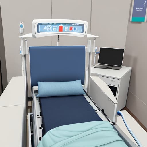  Fully automatic turn-over nursing bed,