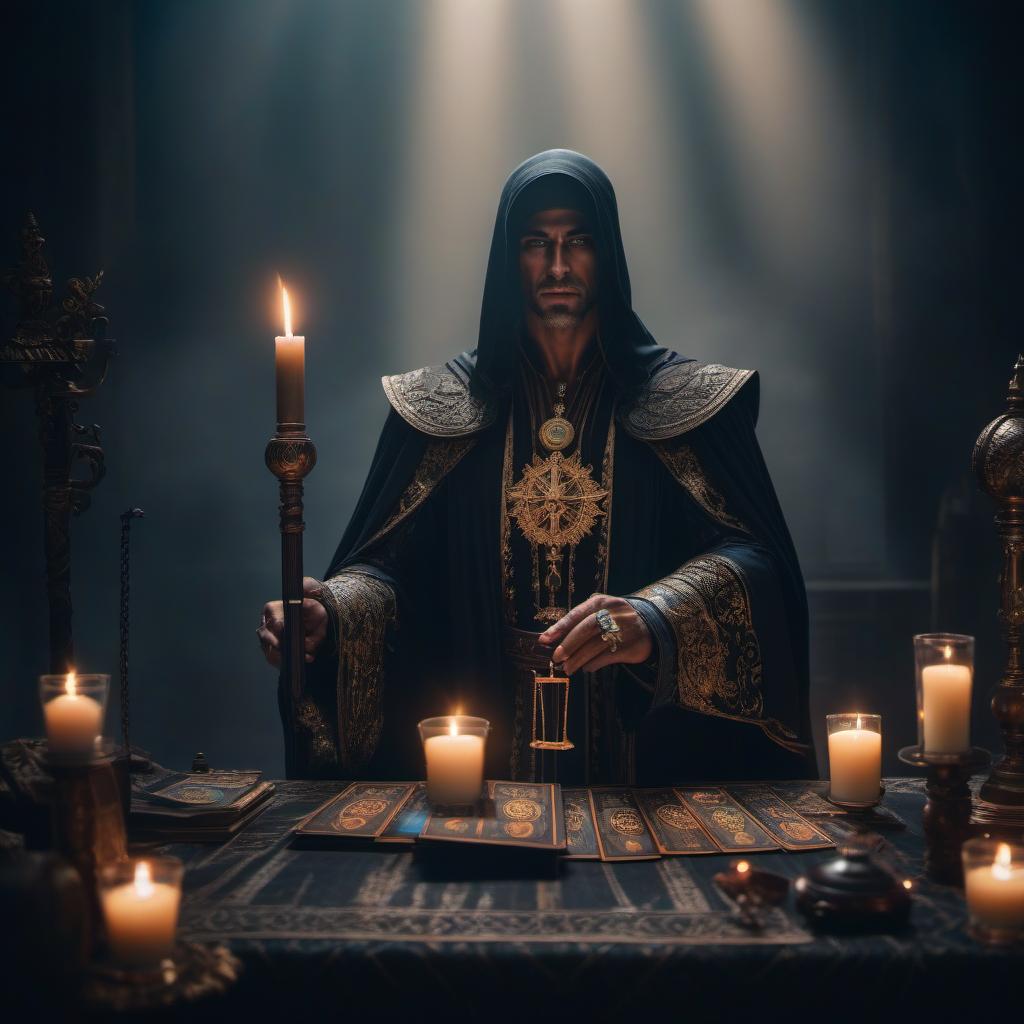  Arcane Justice, Judgement in Tarot. hyperrealistic, full body, detailed clothing, highly detailed, cinematic lighting, stunningly beautiful, intricate, sharp focus, f/1. 8, 85mm, (centered image composition), (professionally color graded), ((bright soft diffused light)), volumetric fog, trending on instagram, trending on tumblr, HDR 4K, 8K