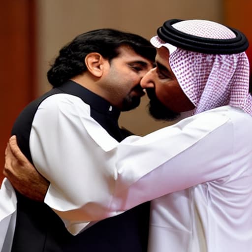  Male Pakistan and Mom Saudi Arabia kiss