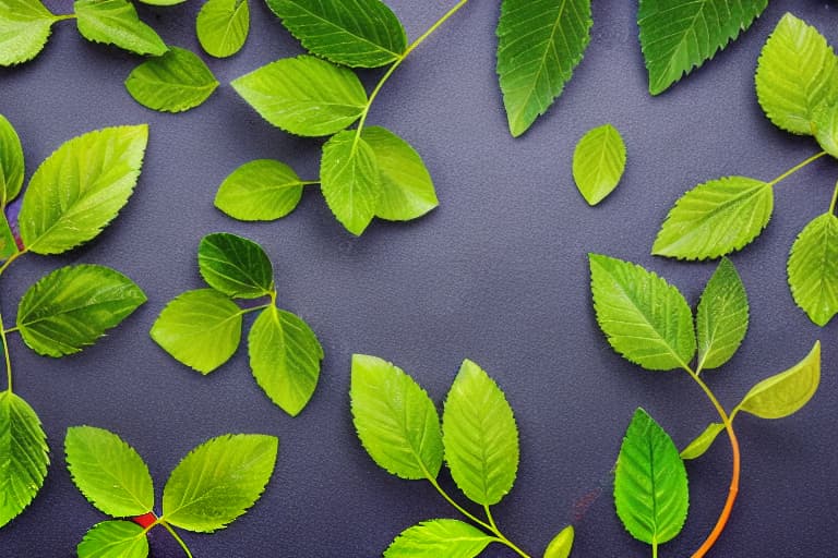  vitamin c leaves and liquid water things only without background