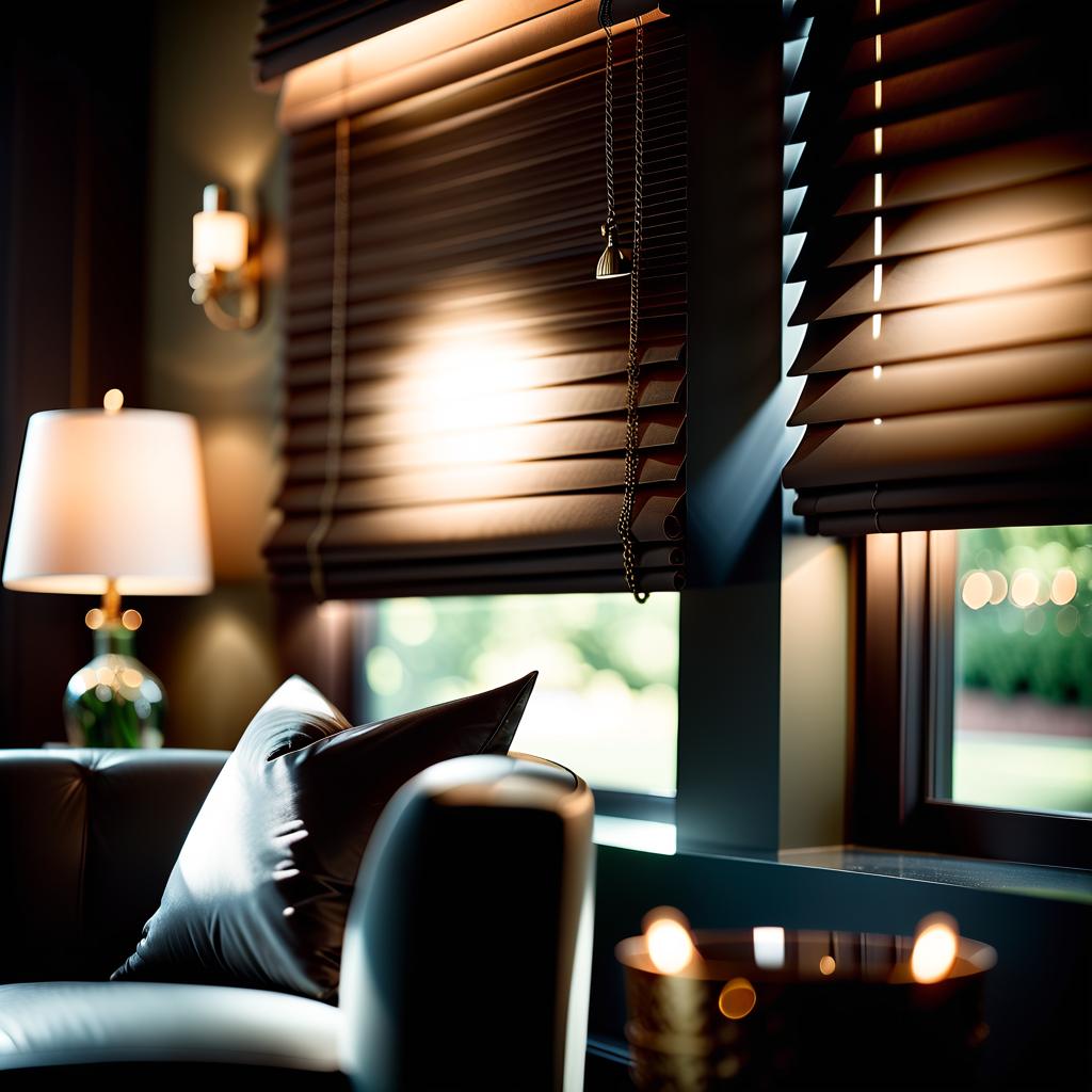  cinematic film still Roman shades in interior design, high quality. . shallow depth of field, vignette, highly detailed, high budget, bokeh, cinemascope, moody, epic, gorgeous, film grain, grainy