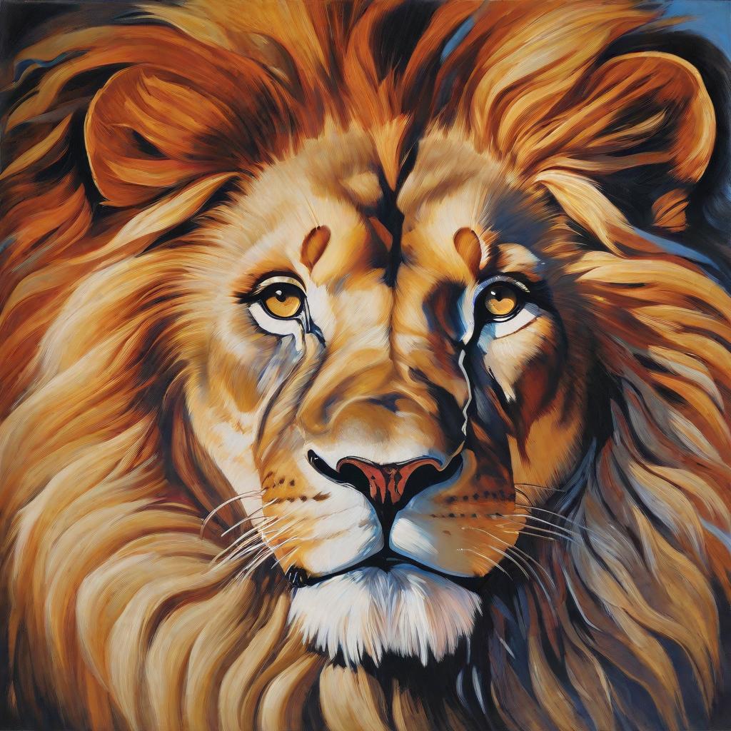  masterpiece, best quality, Lion