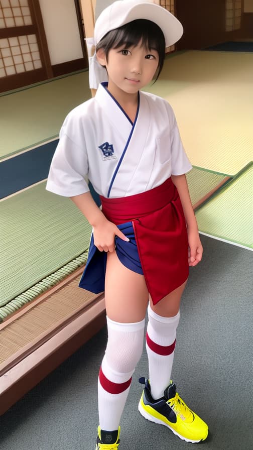  6th grade high socks loincloth Ryokan boy