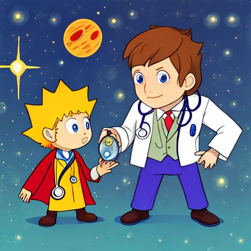  doctor planet with little prince