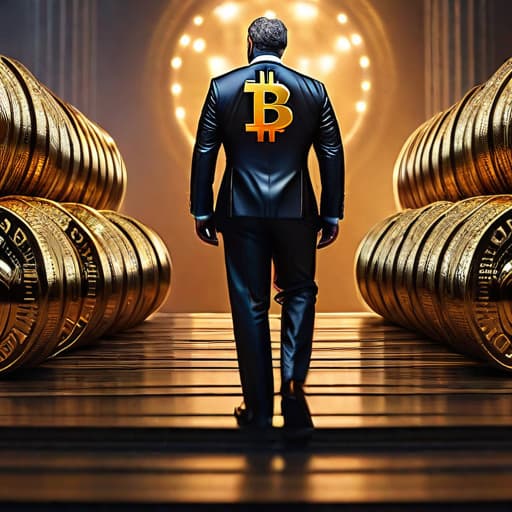  Bitcoin's Resurgence: Surpassing $61,000 and Eyeing Higher Targets hyperrealistic, full body, detailed clothing, highly detailed, cinematic lighting, stunningly beautiful, intricate, sharp focus, f/1. 8, 85mm, (centered image composition), (professionally color graded), ((bright soft diffused light)), volumetric fog, trending on instagram, trending on tumblr, HDR 4K, 8K