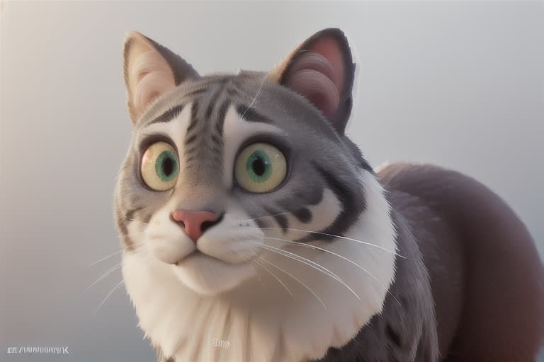  a cartoon animal hyperrealistic, full body, detailed clothing, highly detailed, cinematic lighting, stunningly beautiful, intricate, sharp focus, f/1. 8, 85mm, (centered image composition), (professionally color graded), ((bright soft diffused light)), volumetric fog, trending on instagram, trending on tumblr, HDR 4K, 8K