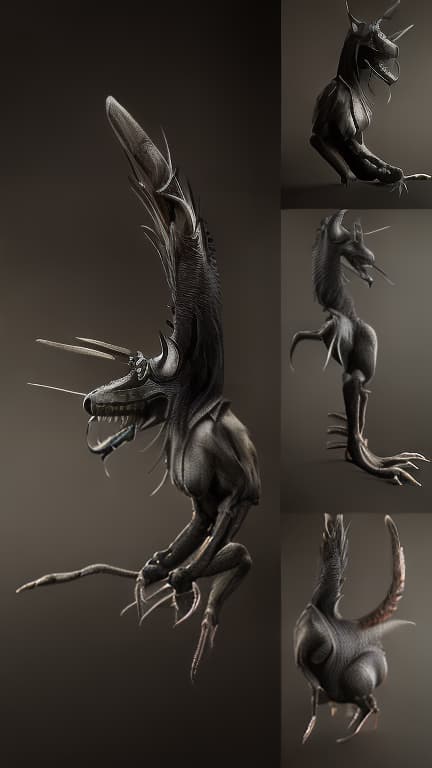 redshift style imaginary creature