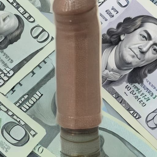  A penis that produces money from it